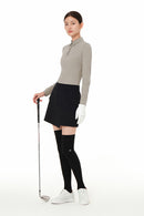 Brushed Airy Fit Slim Fit Long Sleeve Polo Shirt