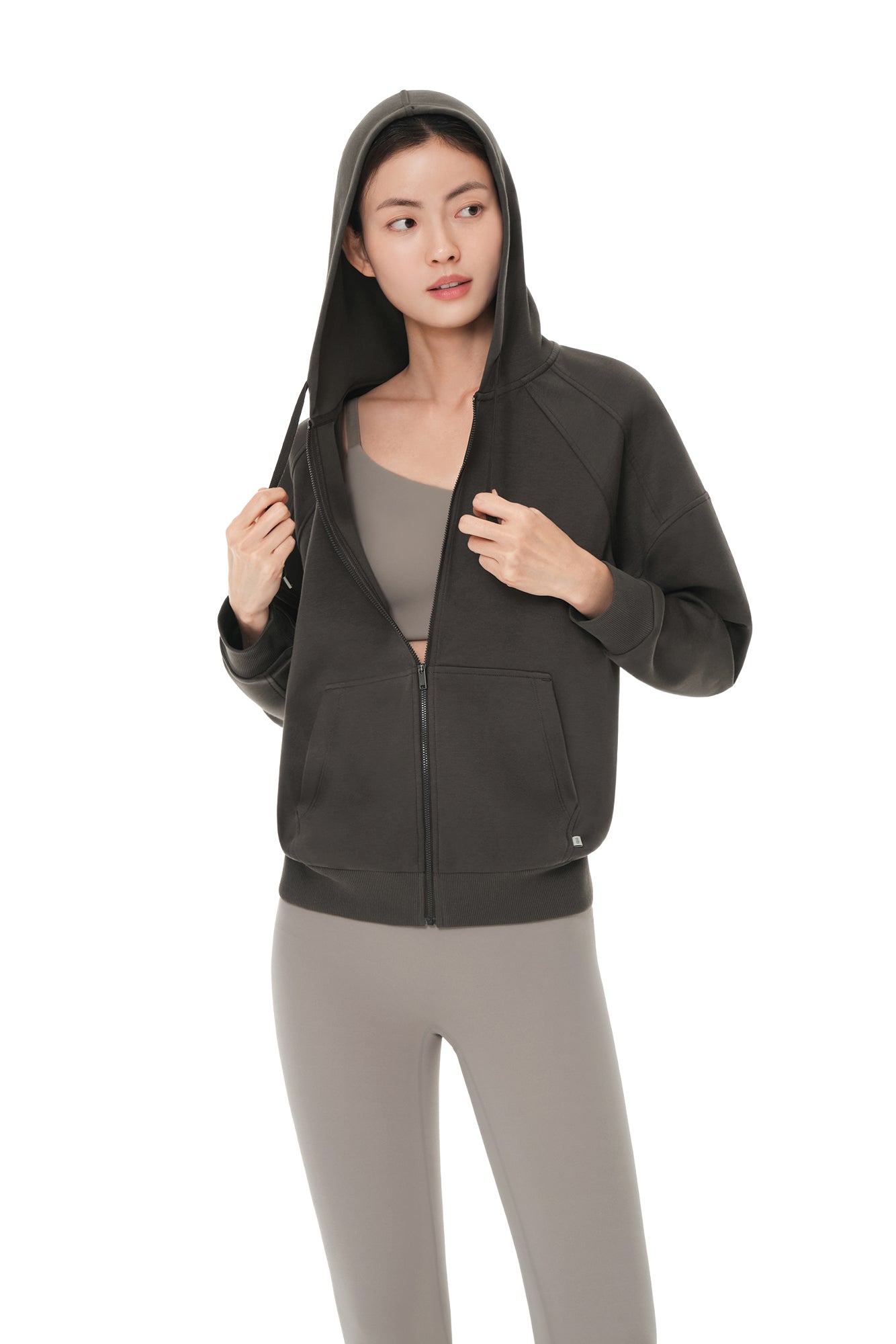 [SET] Mildmooth Wide Pants & Full-Zip Hoodie