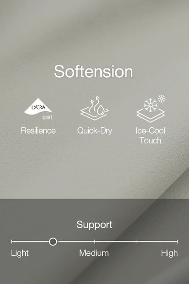 Softension Cross Back Longline Bra