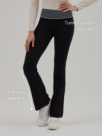 Airwarm Fleece Flare Leggings (Short)