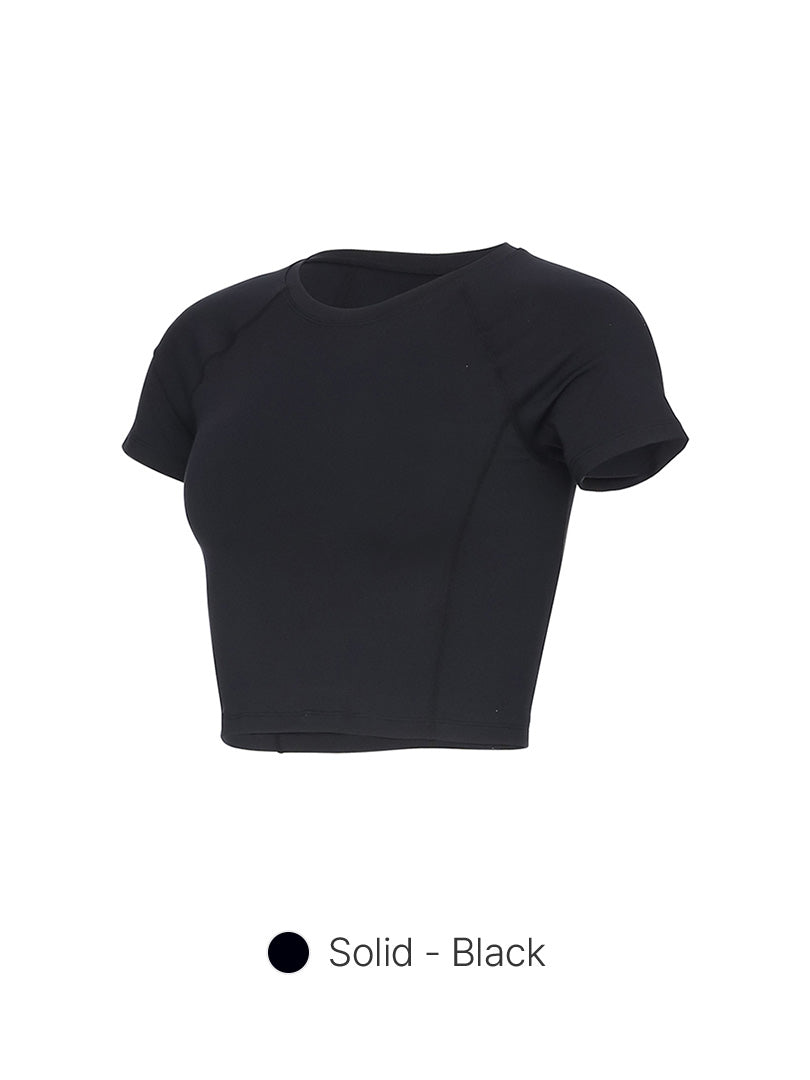 Airtouch Pace Cropped Short Sleeve