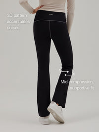 Airwarm Fleece Flare Leggings (Short)