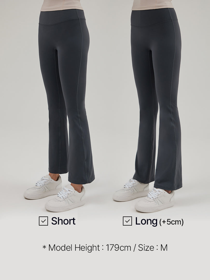 Airwarm Fleece Flare Leggings (Short)