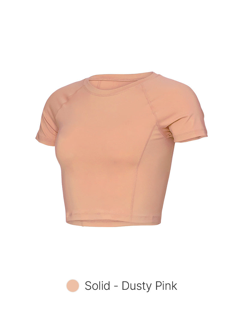 Airtouch Pace Cropped Short Sleeve