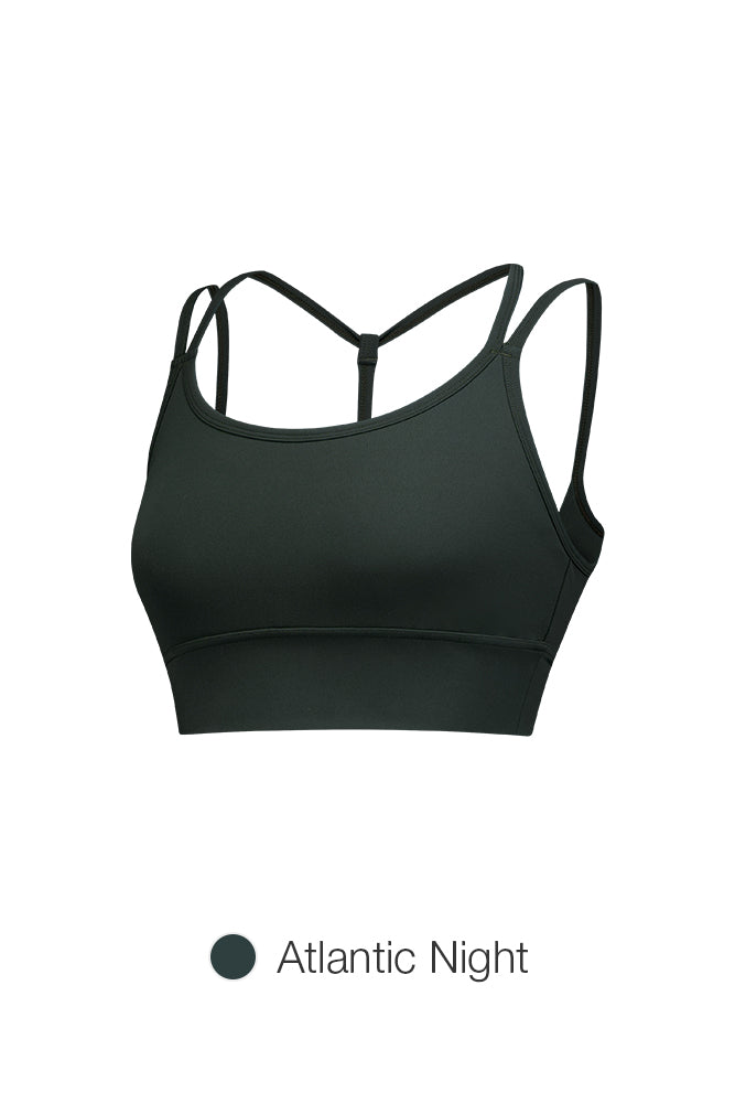 Softension Y Strappy Longline Bra