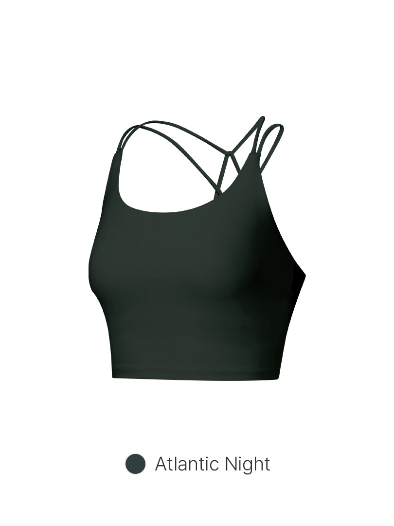 Softension Cross Back Longline Bra