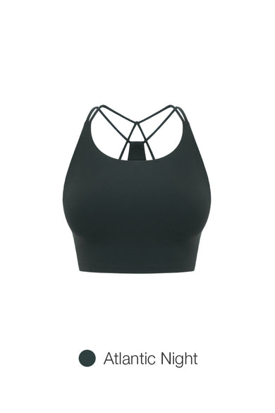 Softension Cross Back Longline Bra