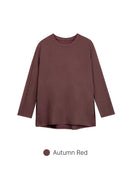 Brushed Airy Fit Oversized Fit Long Sleeve