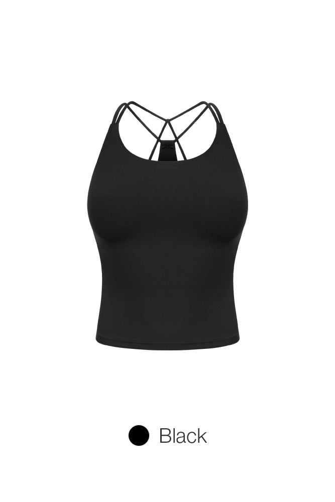 Softension Cross Back Tank Top