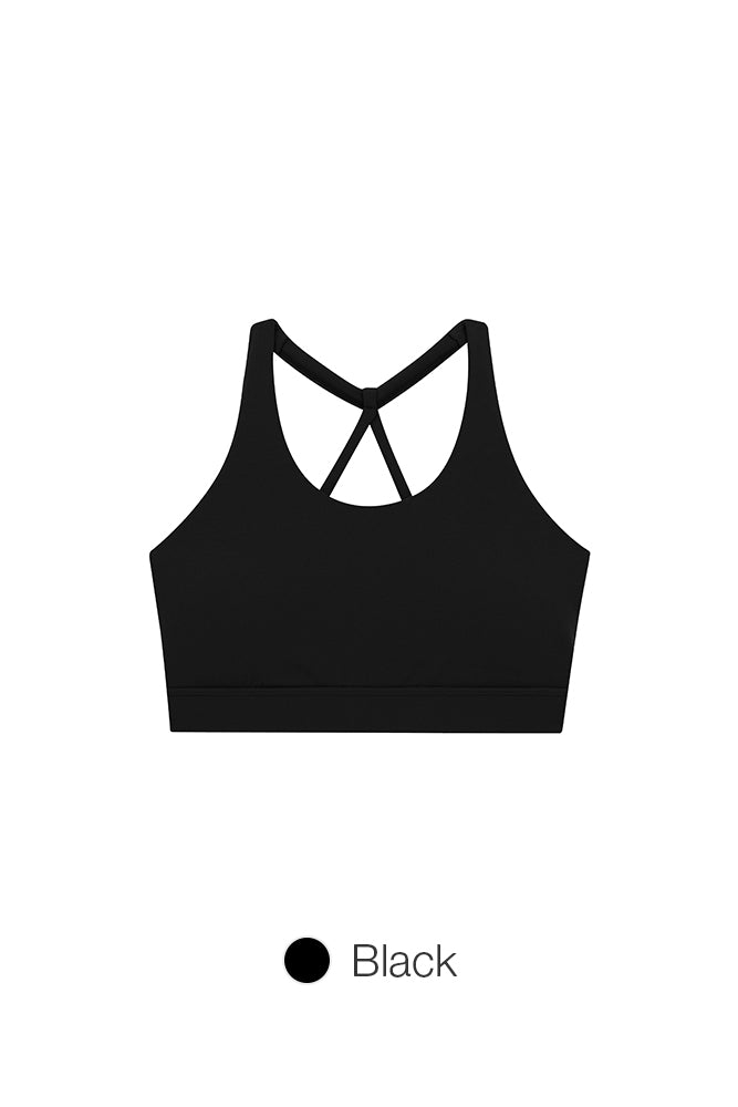 Relair Cross Back Halter Bra