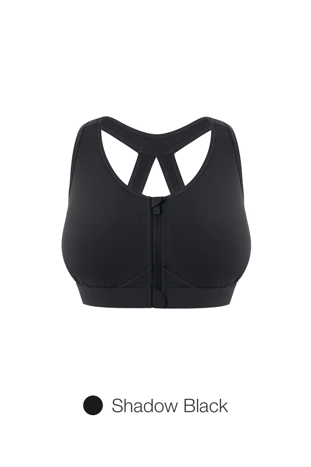 Running Front-Zip Bra