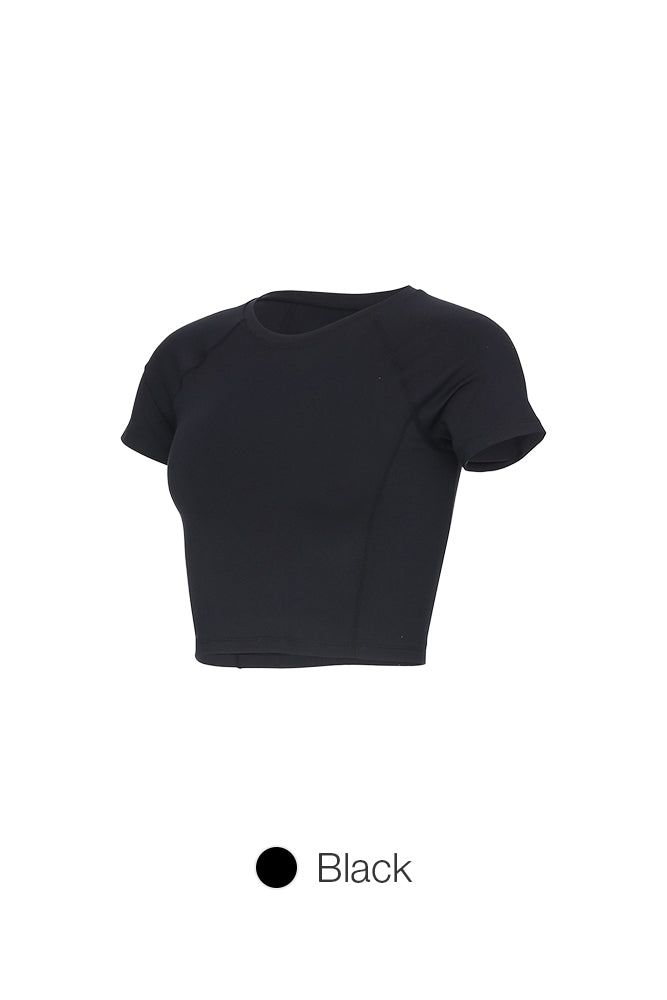 Airtouch Pace Cropped Short Sleeve