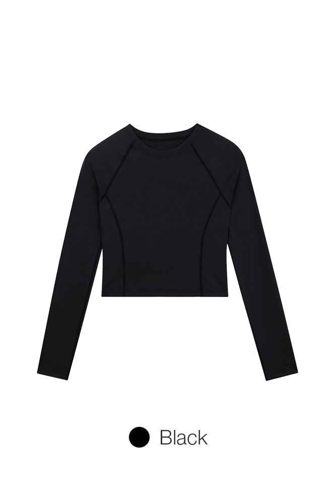 Airtouch Pace Cropped Long Sleeve