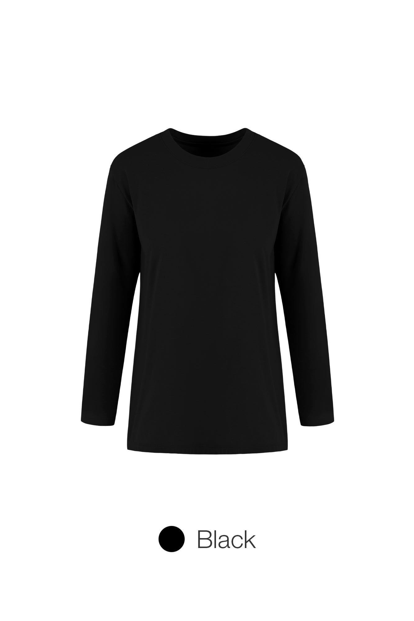 Brushed Airy Fit Oversized Fit Long Sleeve