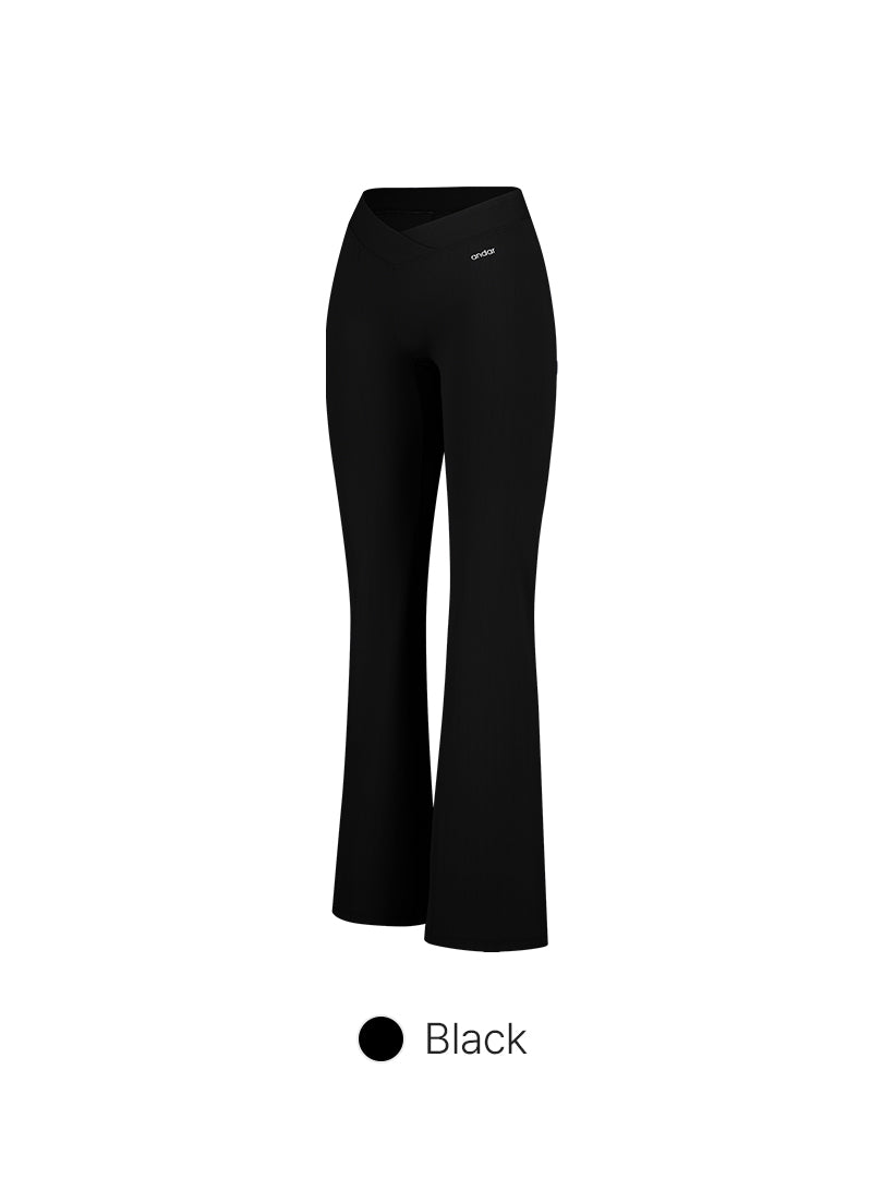 Airywin Pinstripe Flare Leggings (Long)