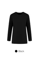 [SET] Long Sleeve & Airwarm Fleece Signature Leggings (Ankle Length)