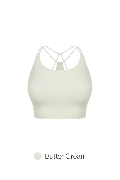 Softension Cross Back Longline Bra