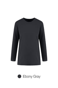[SET] Long Sleeve & Airwarm Fleece Signature Leggings (Ankle Length)