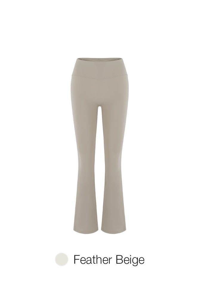 [SET] Airywarm Fleece Flare Leggings & Brushed Airy Fit Long Sleeve