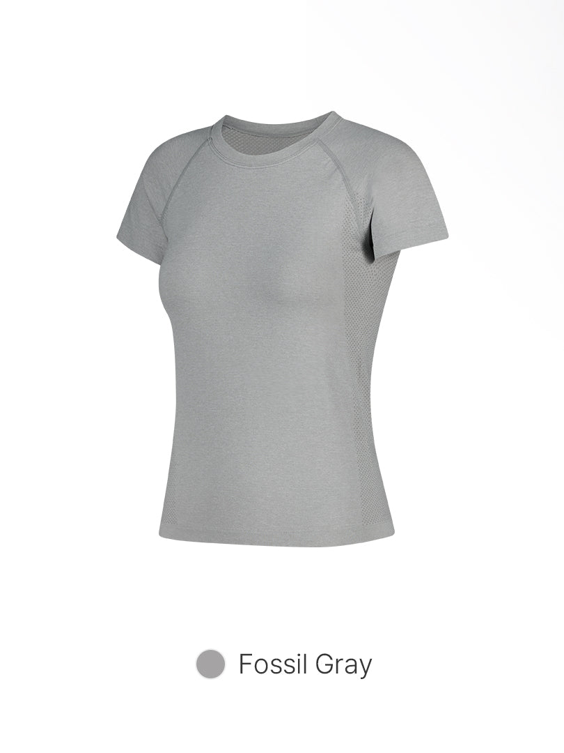 Skin Feel Slim Fit Short Sleeve