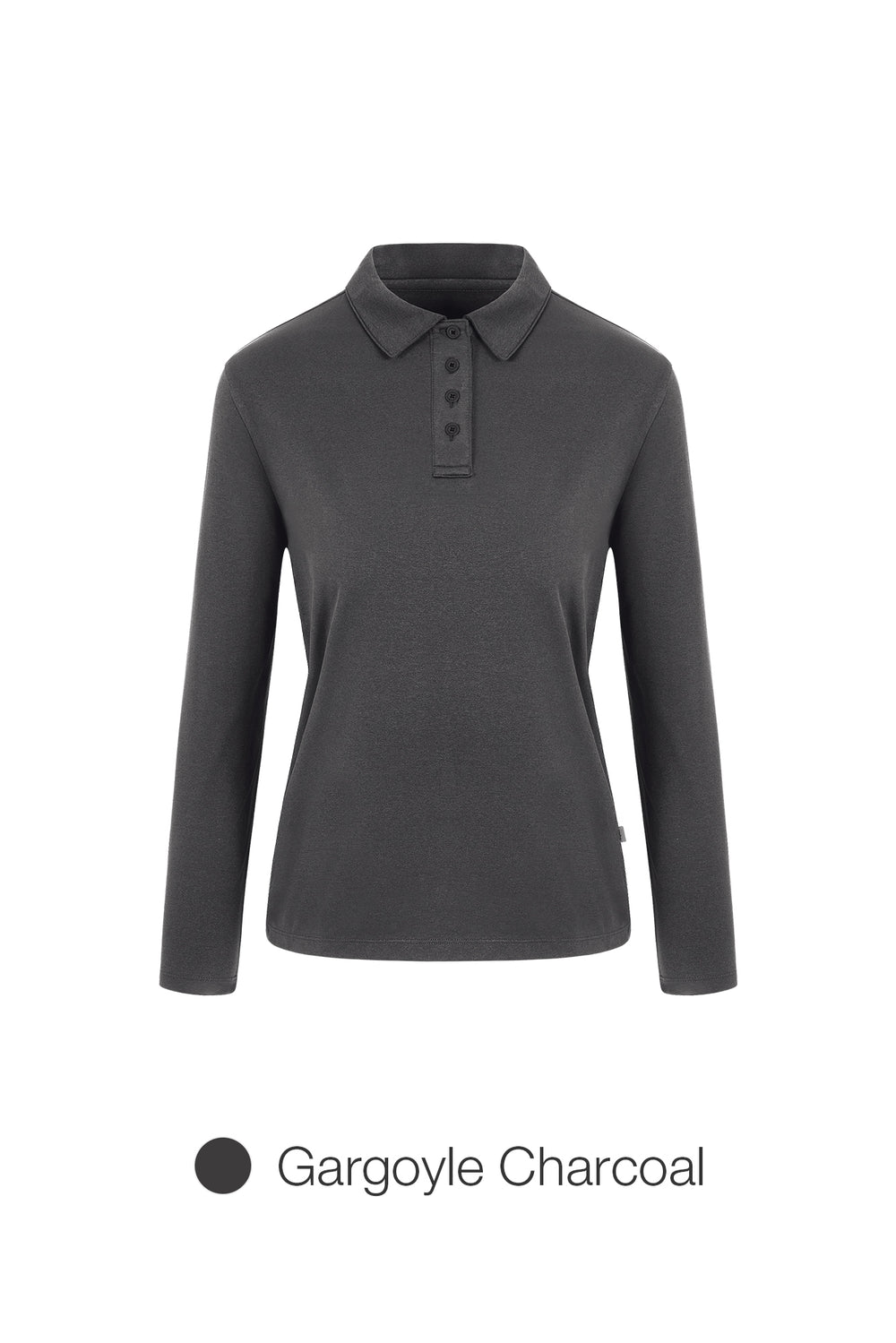Airy Fit Standard Fit Long Sleeve Polo Shirt