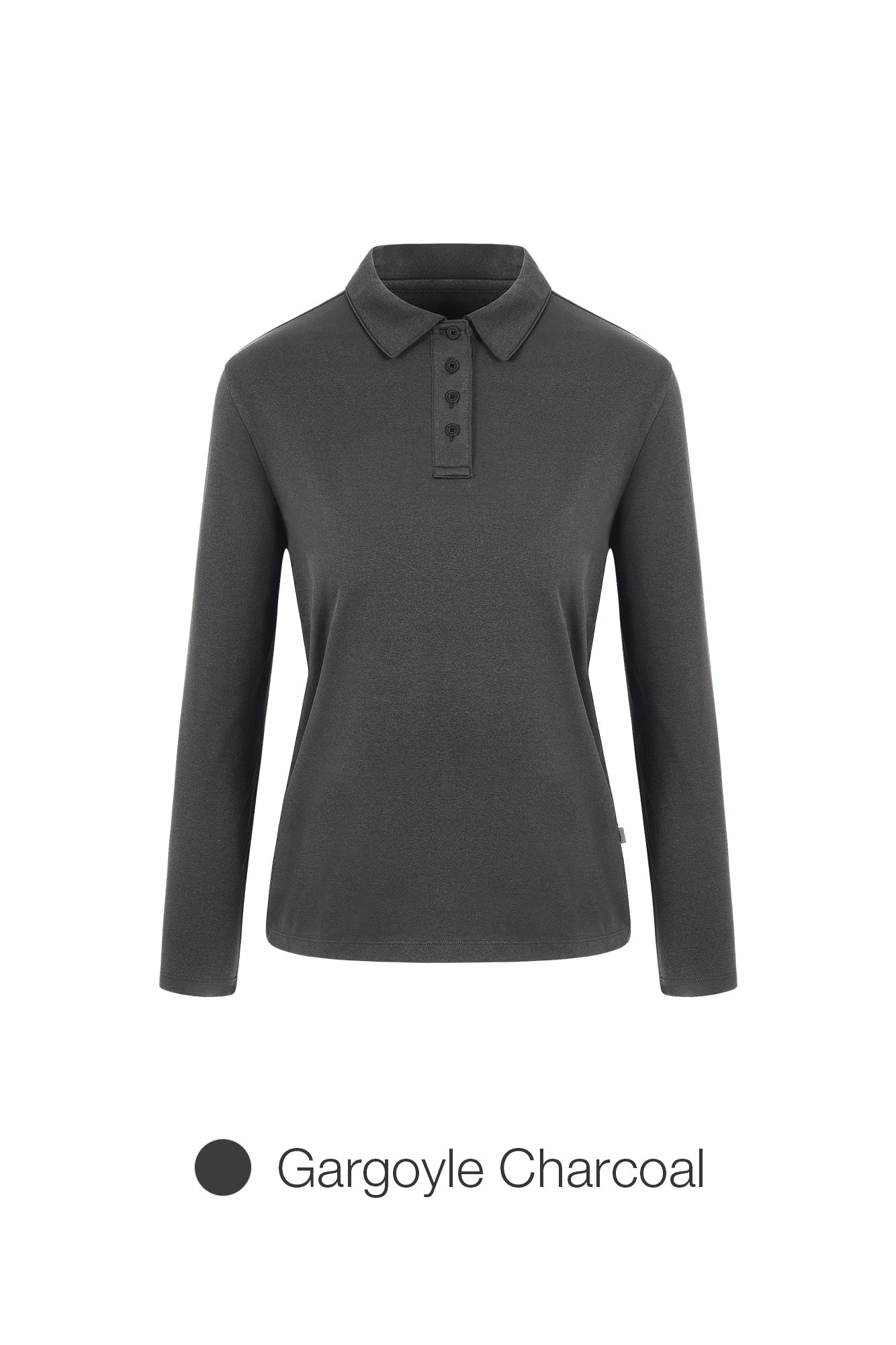 Airy Fit Standard Fit Long Sleeve Polo Shirt
