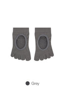 [3 SET] Non-Slip Support Full Toe-Socks