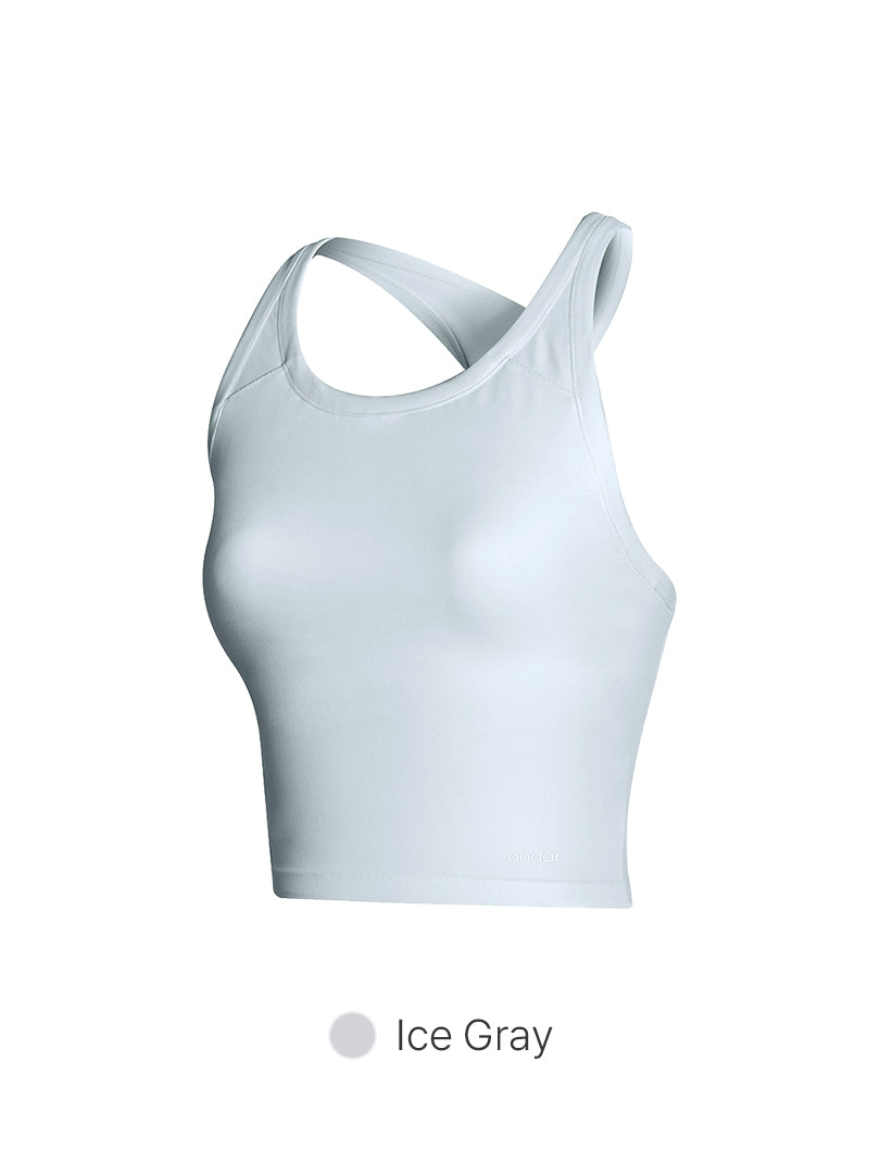 Be-Free Racer Back Longline Bra