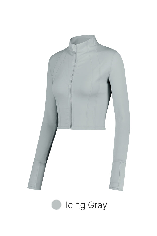 Comfort Fit Cropped Jacket