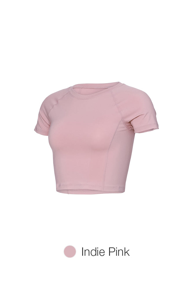 Airtouch Pace Cropped Short Sleeve