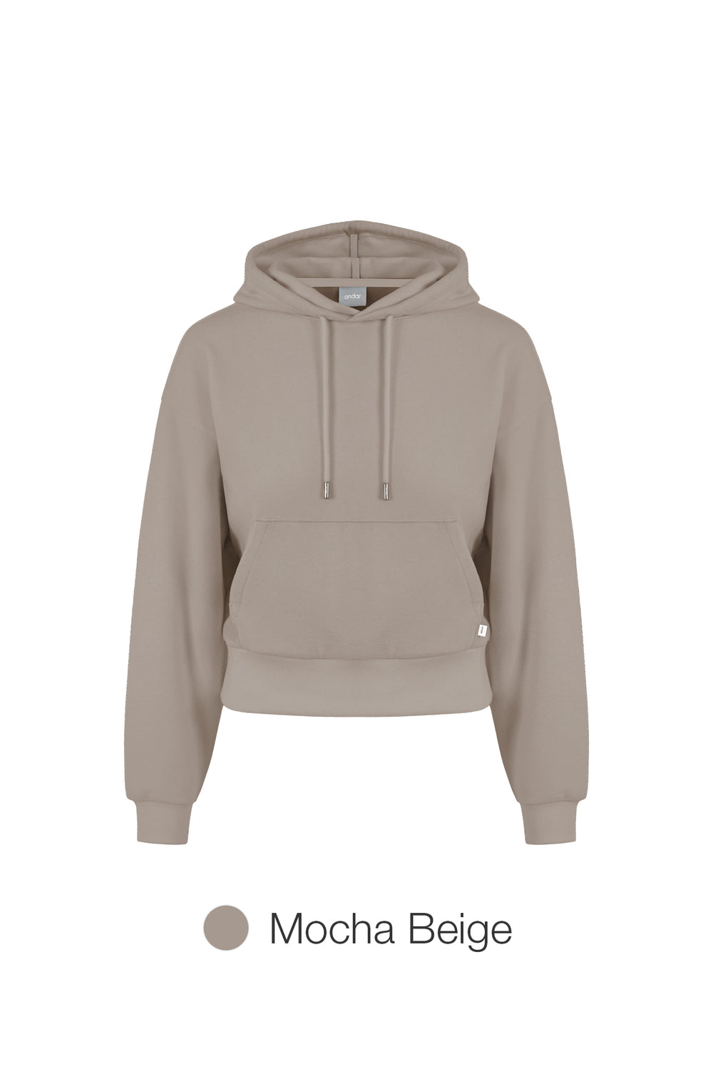 Soft Fleece Cropped Hoodie