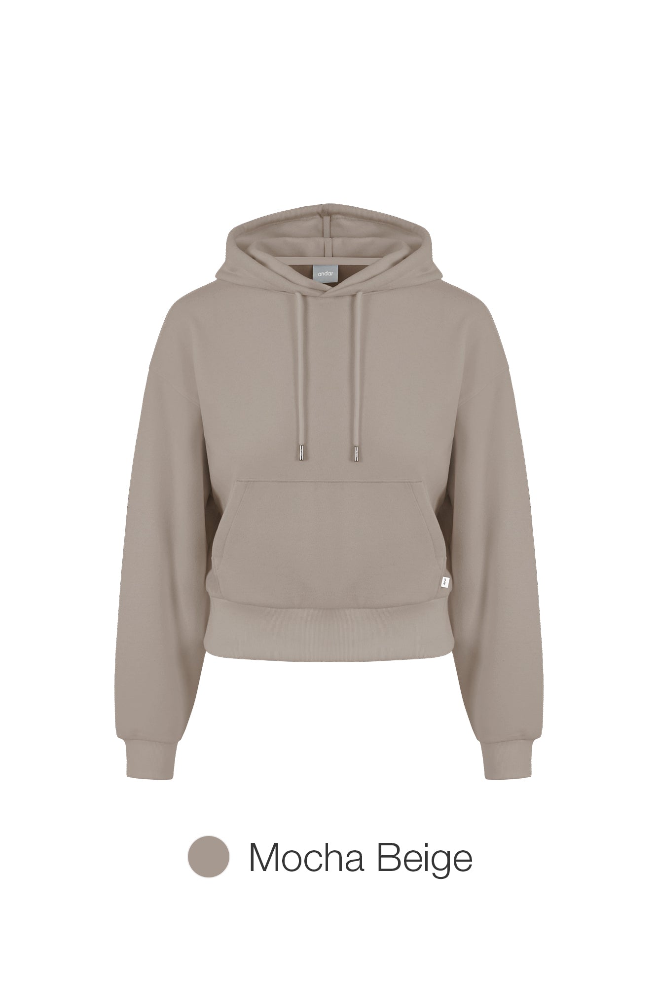 Soft Fleece Cropped Hoodie