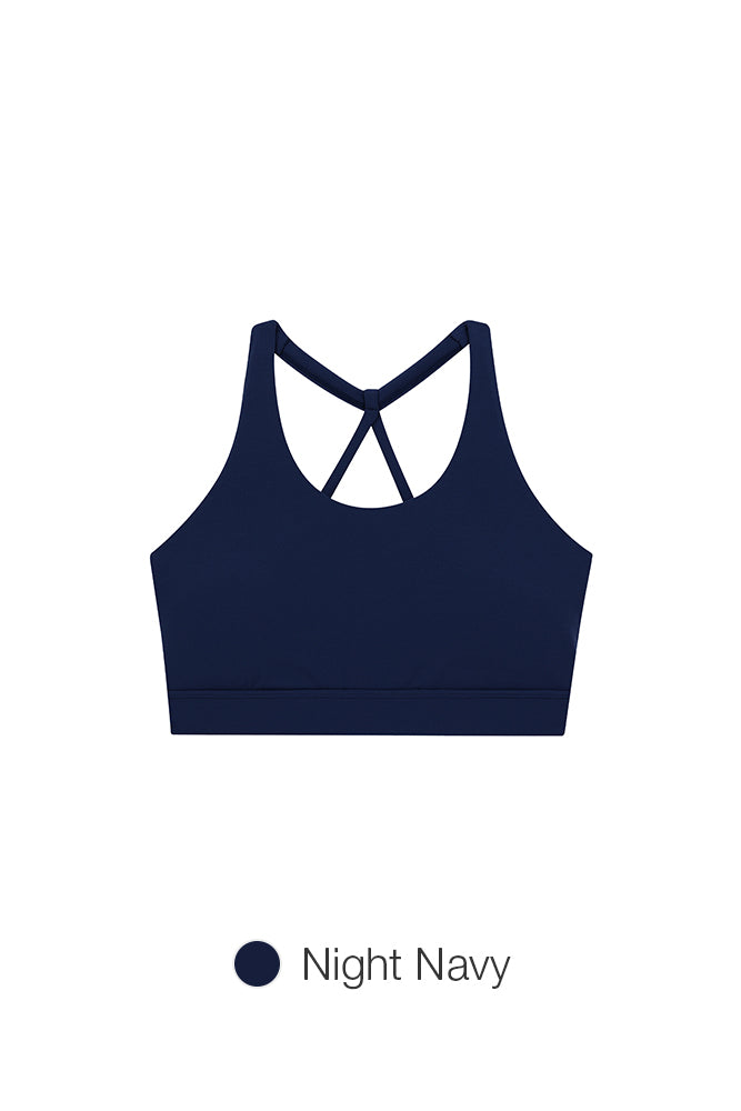 Relair Cross Back Halter Bra