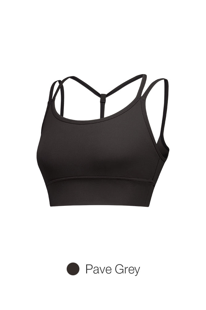 Softension Y Strappy Longline Bra