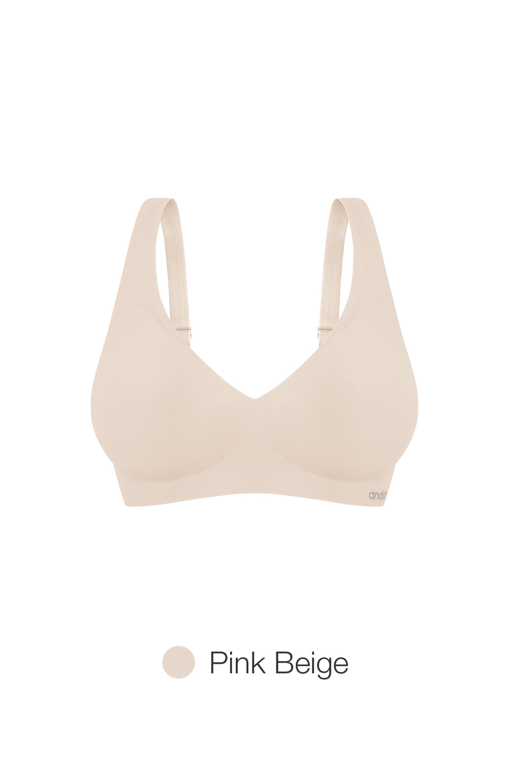 All-Day Fit Hook & Eye Bra (Built-In Pads)