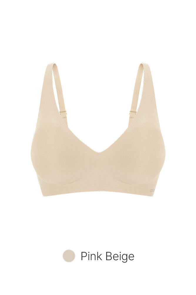 [3 SET]All-Day Fit Hook & Eye Bra (Built-In Pads)