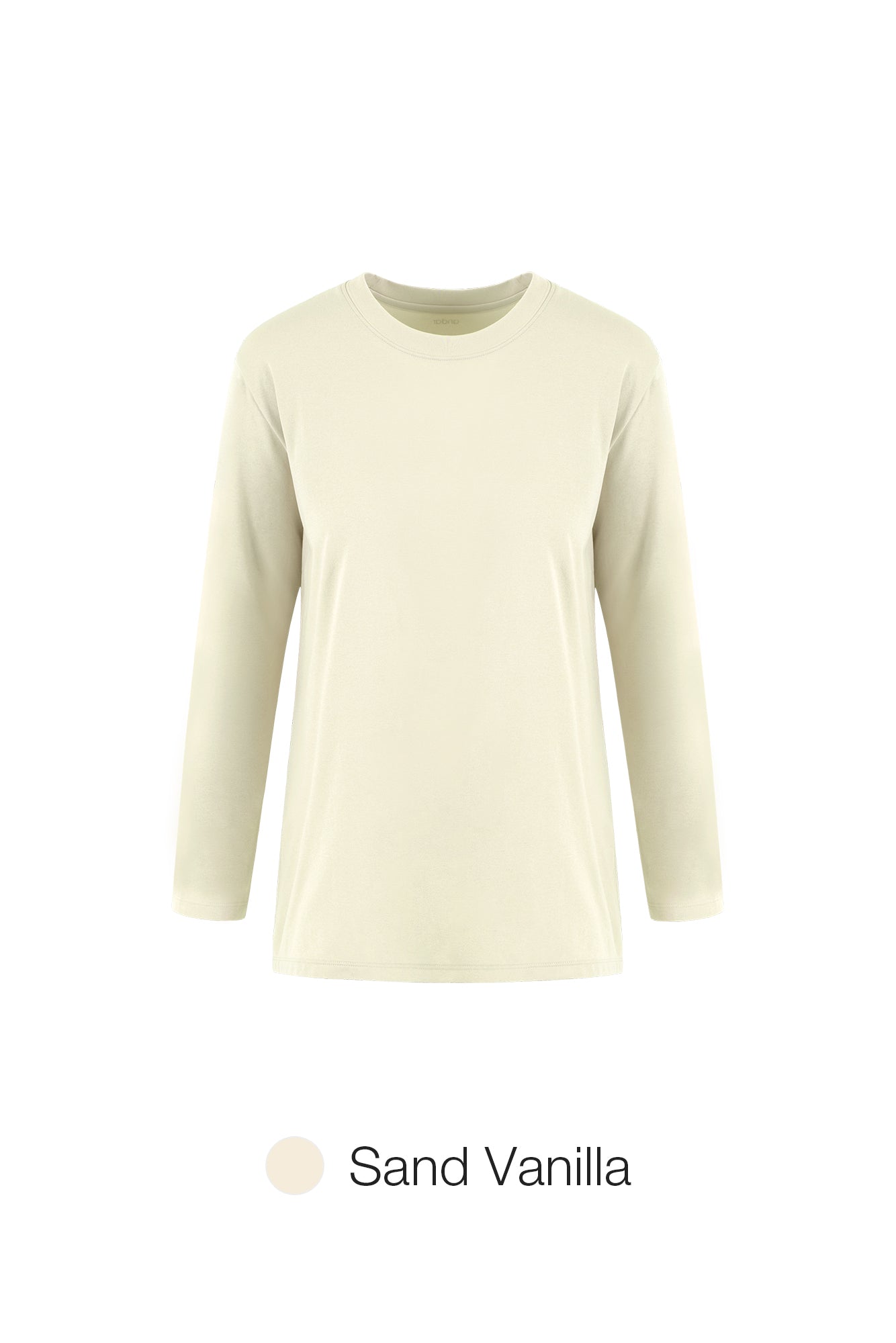 Brushed Airy Fit Oversized Fit Long Sleeve