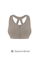 Running Front-Zip Bra