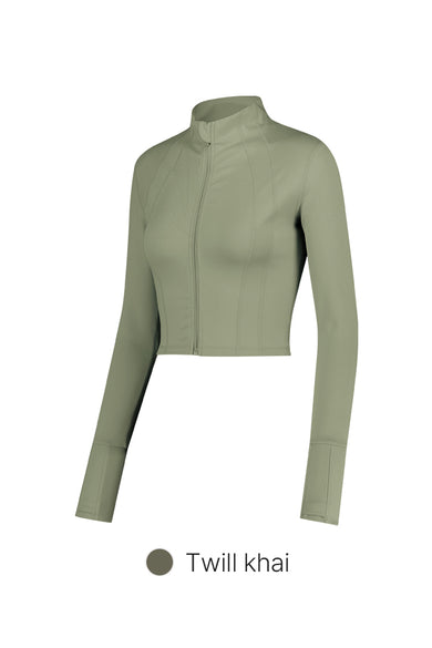 Comfort Fit Cropped Jacket