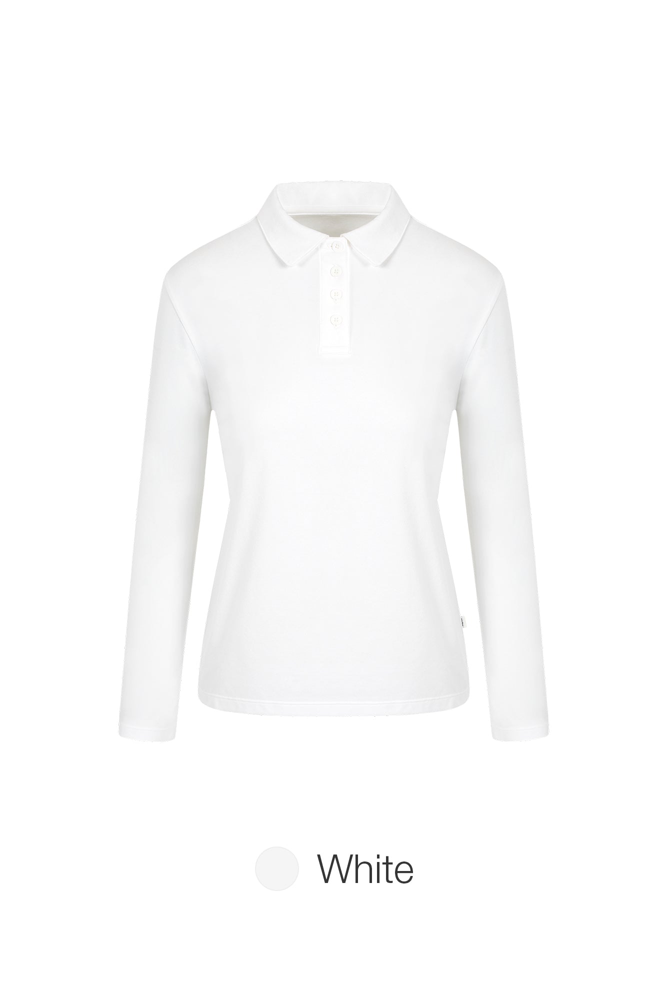 Airy Fit Standard Fit Long Sleeve Polo Shirt