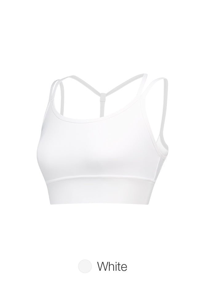 Softension Y Strappy Longline Bra