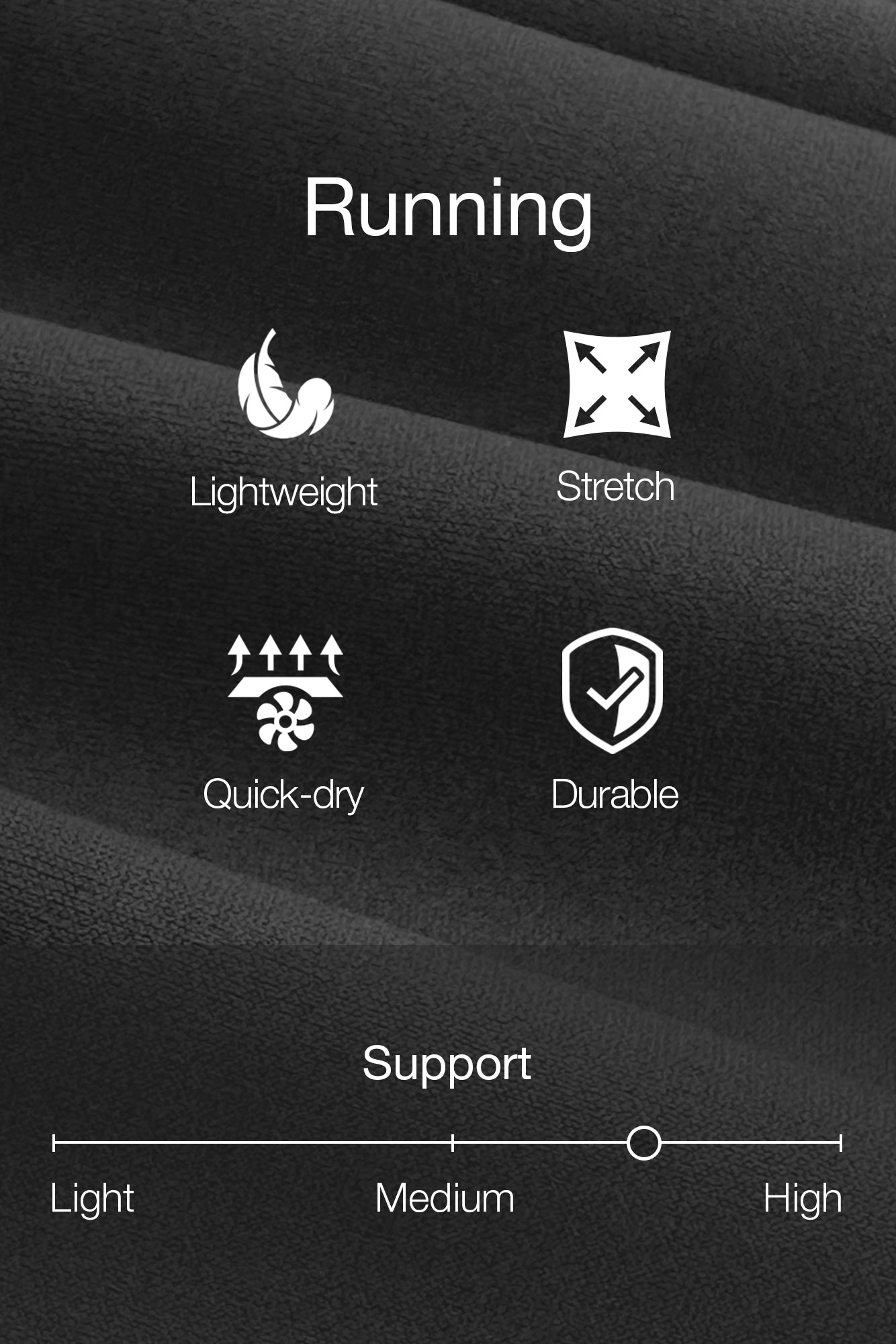 Running Front-Zip Bra