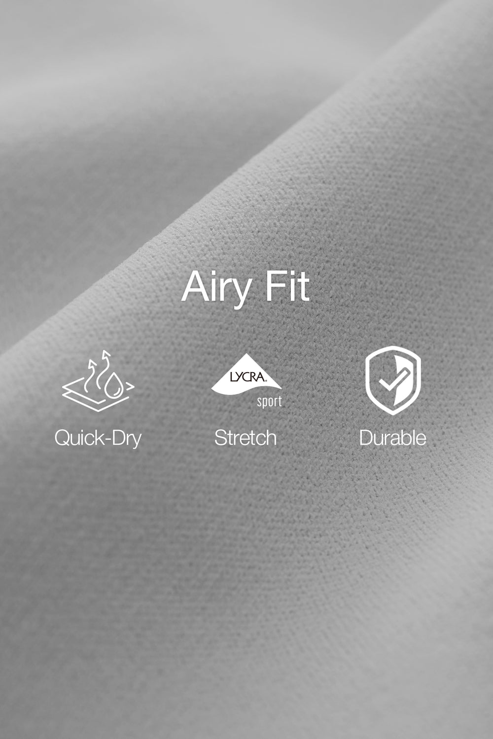 Men's Airy Fit Sweat Cargo Shorts