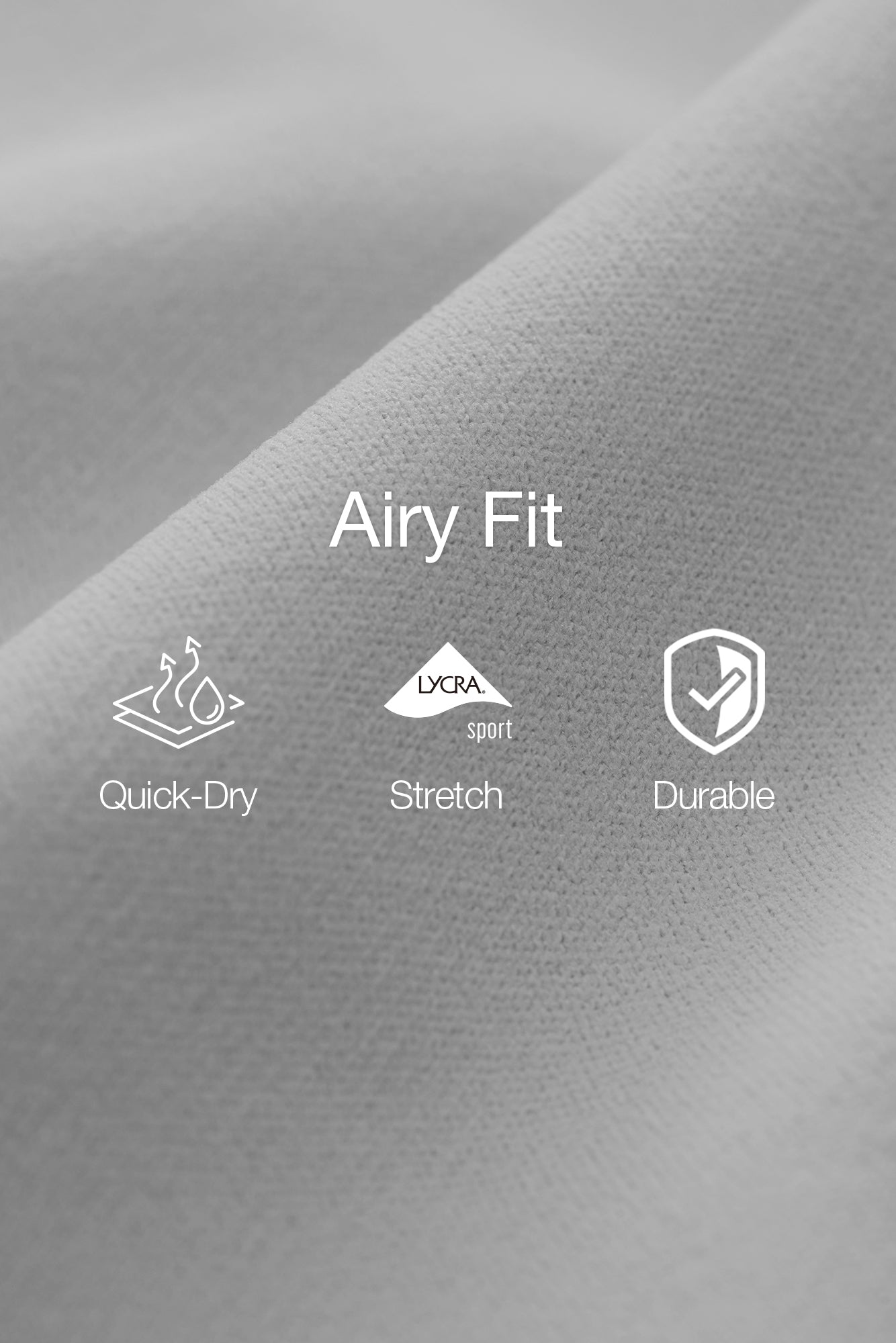Men's Airy Fit Sweat Cargo Shorts