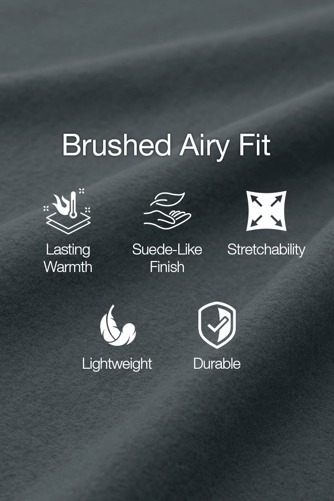 Men's Brushed Airy Fit Long Sleeve