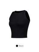 Ribbed Cropped Tank Top