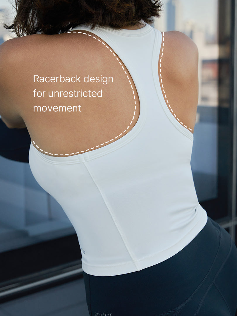 Be-Free Racer Back Longline Bra