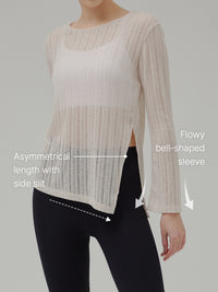 Sheer Knit Long Sleeve