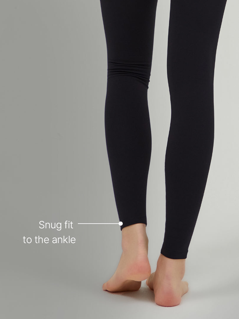 Euro-Sense Brushed Fleece 7/8 Leggings