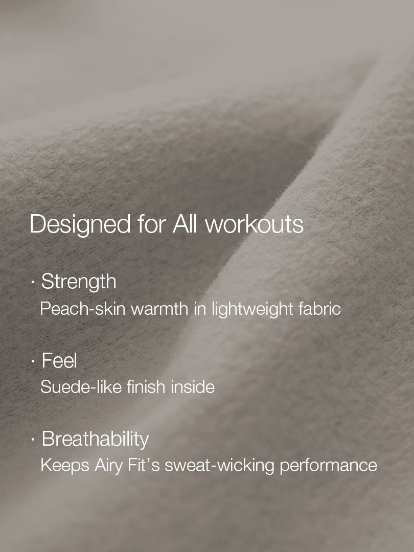 Brushed Airy Fit Slim Fit Long Sleeve Polo Shirt